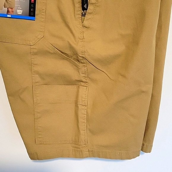 Weatherproof Men's Trail Utility Shorts Secure Pocket 10" Inseam Khaki Size 38 - Picture 12 of 12